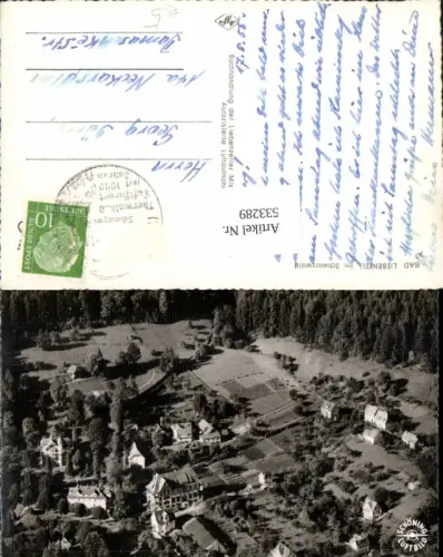 533289, Luftaufnahme Bad Liebenzell im Schwarzwald,