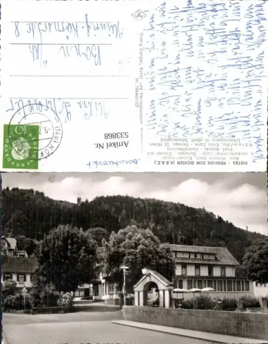 533868,Höfen a.d. Enz Kr. Calw Hotel Pension zum Ochsen