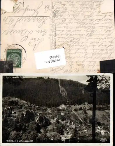 544745,tolle Foto-AK Wildbad