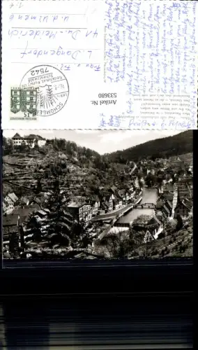 533680,Neuenbürg im Schwarzwald b. Pforzheim LK Enzkreis