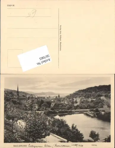 567065,Maulbronn Totale LK Enzkreis