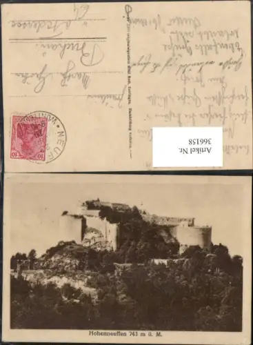 366158,Burg Hohenneuffen b. Neuffen