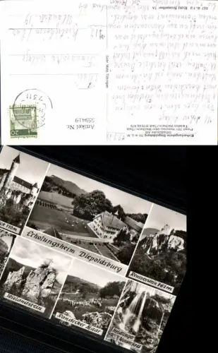 559419,Mehrbild Ak Diepoldsburg Schwäbische Alp Lenningen Ruine Rauber