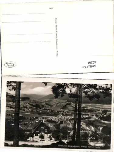 82204,Baiersbronn Schwarzwald Teilansicht 1935
