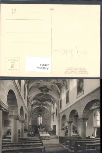 368985,Insel Reichenau am Bodensee Niederzell St. Peter u. Paul Kirche Innenansicht