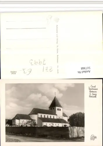 517368,Insel Reichenau im Bodensee St. Georg Oberzell Kirche