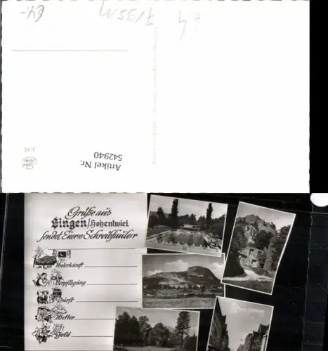 542940,Singen Hohentwiel Schreibfaulheit