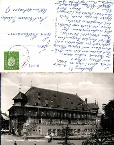 552078,Konstanz am Bodensee Konziliumsgebäude