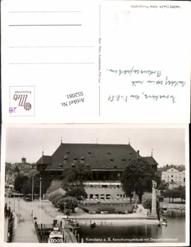 552081,Konstanz am Bodensee Zeppelin Denkmal