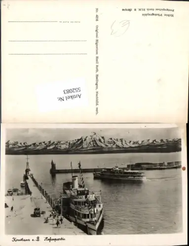 552083,Konstanz am Bodensee Dampfer Hafen