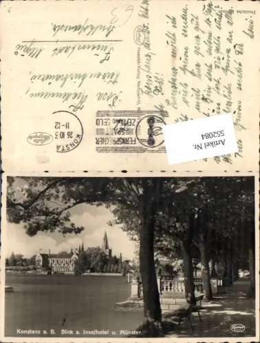 552084,Konstanz am Bodensee Hotel Inselhotel