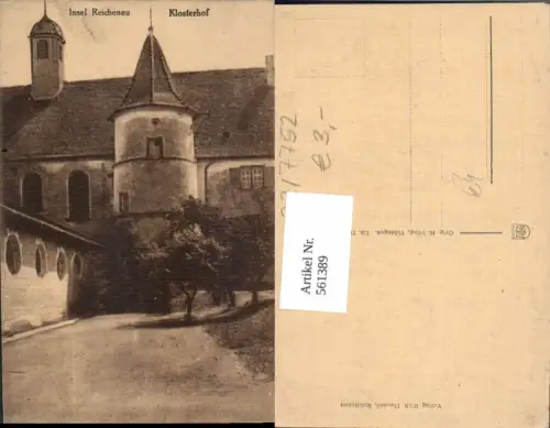 561389,Insel Reichenau Klosterhof Bodensee
