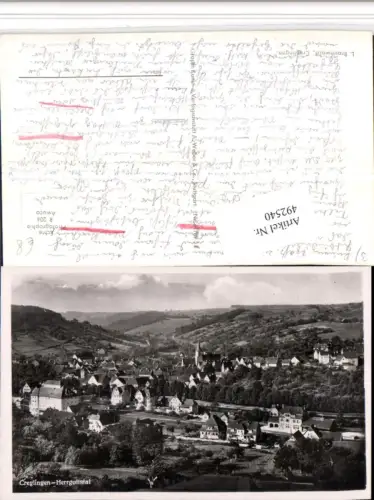 492540,Creglingen Herrgottstal Totale