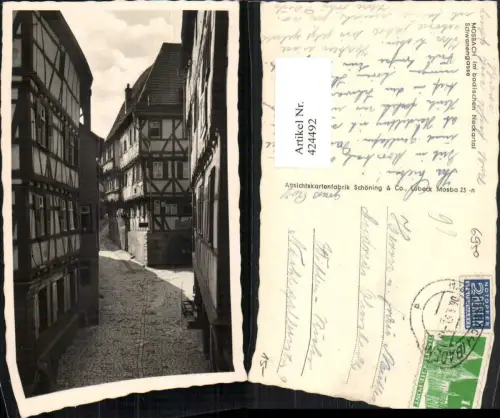 424492,Mosbach im Neckartal Schwanengasse Gasse