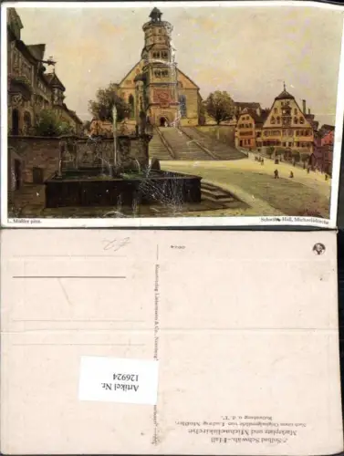 126924,Hotel Lamm Schwäbisch Hall Comburg m. Steinbach