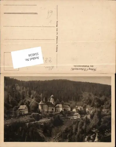 554534,Triberg im Schwarzwald Kirche Wallfahrtskirche