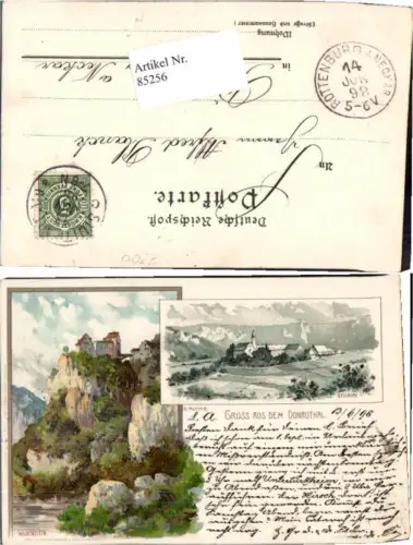 85256,Litho Donauthal K. Mutter Wildenstein Beuron