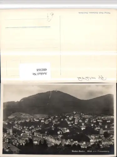 480368,Baden-Baden Totale vom Friesenberg