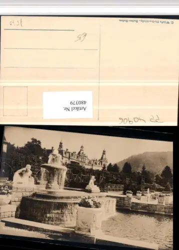 480379,Baden-Baden Josephinenbrunnen Brunnen