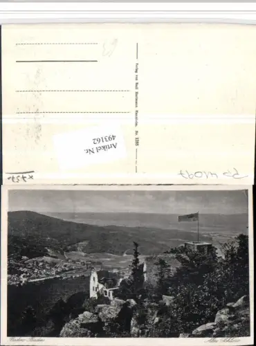 493162,Baden-Baden Altes Schloss Ruine