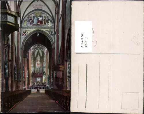 392710,Freiburg im Breisgau Münster Kirche Innenansicht