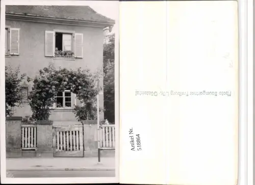 518864,Foto AK Freiburg im Breisgau Günterstal Haus Nr. 4 pub E. Baumgartner