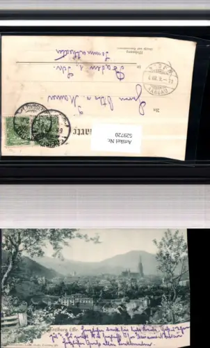 529720,tolle AK Freiburg im Breisgau um 1898