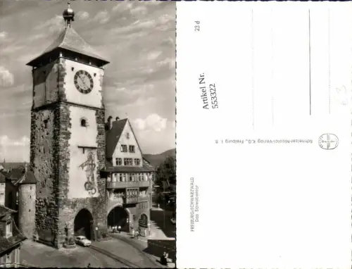 553322,Freiburg im Breisgau Schwabentor