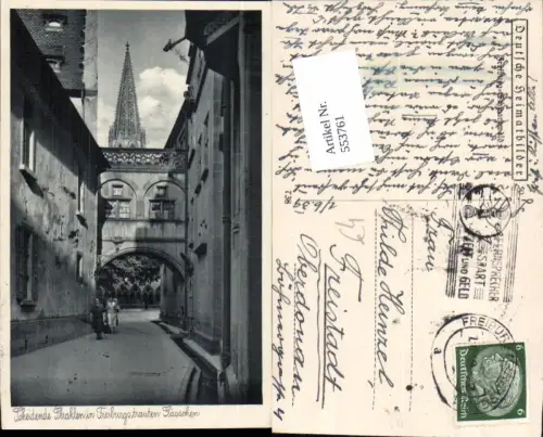 553761,Freiburg im Breisgau Gasse