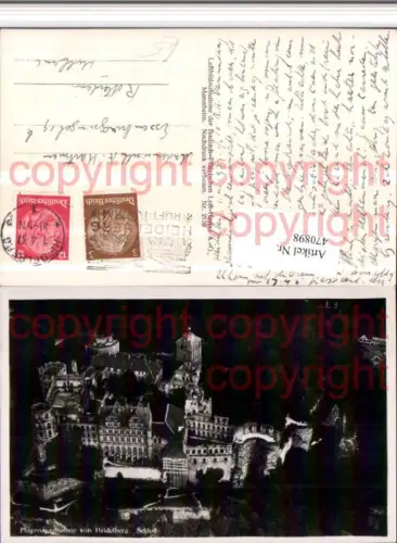 470898,Heidelberg Schloss Fliegeraufnahme