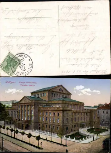 702338 Stuttgart Theater Hoftheater