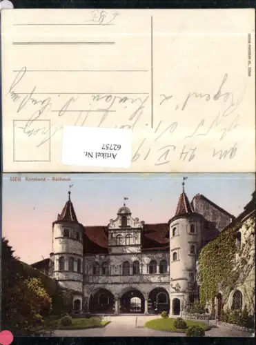 62757,Konstanz Rathaus Frontansicht