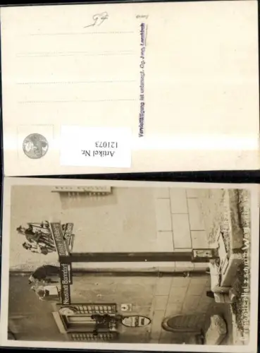 121073,Lenzkirch Ansicht Holzschnitt-Wegweiser