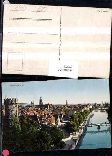 176371,Heilbronn a. N. Teilansicht