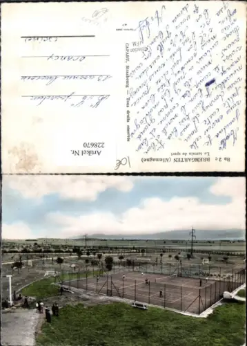 228670,Bremgarten Allemagne Tennisplatz Tennis