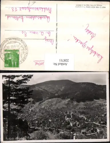 228711,Forbach im Murgtal Totale