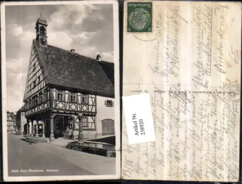 238920,Stein Amt Pforzheim Rathaus