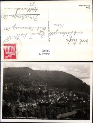 244953,Bad Liebenzell im Schwarzwald Totale