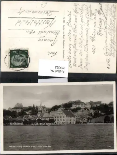 269522,Meersburg Bodensee Totale v. See