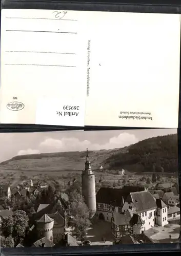 269539,Tauberbischofsheim Kurmainzisches Schloss