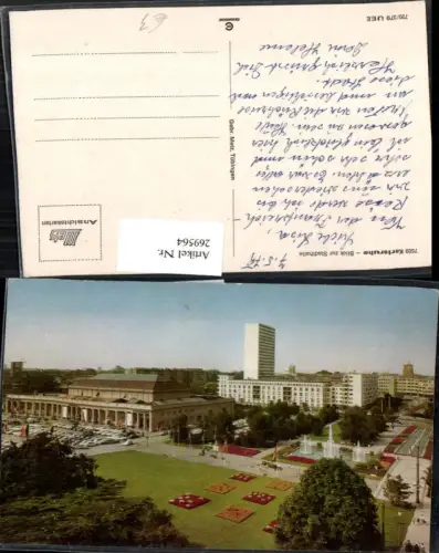 269564,Karlsruhe Stadthalle Wasserspiele