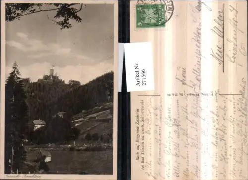 271566,Blick auf Burgruine Zavelstein b. Bad Teinach im Schwarzwald