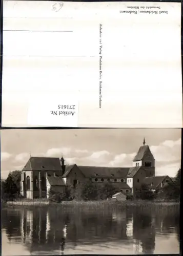 271615,Insel Reichenau im Bodensee Seeansicht des Münster Kirche
