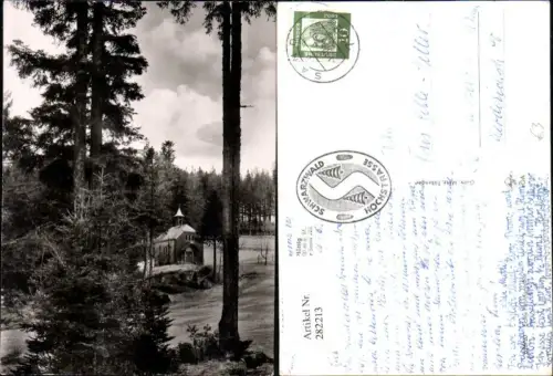282213,Schwarzwald Sand Kapelle Kirche Wald