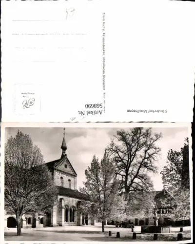 568690,Foto Ak Klosterhof Maulbronn
