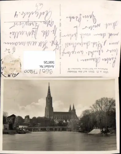 568726,Ulm a. d. Donau Blick a. d. Münster