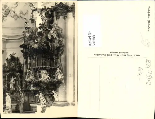 568780,Zwiefalten Kloster Münster Kanzel