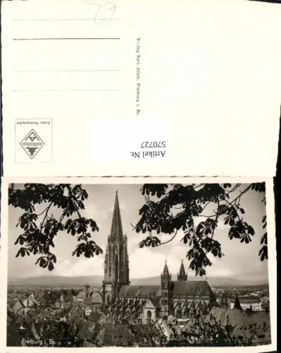 570727,Foto Ak Freiburg im Breisgau