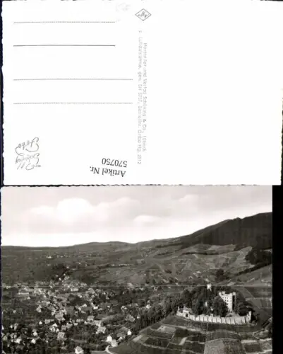 570750,Foto Ak Ortenberg Baden m. Schloss