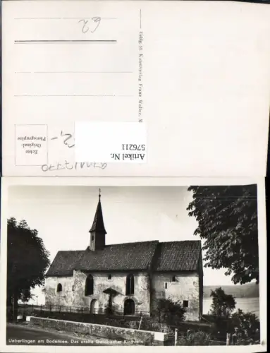 576211,Foto Ak Überlingen Ueberlingen a. Bodensee Goldbacher Kirchlein
